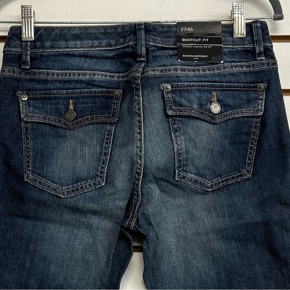 Banana Republic Bootcut Fit Jeans‎ - NWT - Size 27/4S - Picture 6 of 12